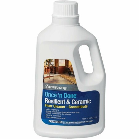 ARMSTRONG FLOORING Armstrong Once 'N Done 1 Gal. Resilient & Ceramic Floor Cleaner Concentrate 00338408